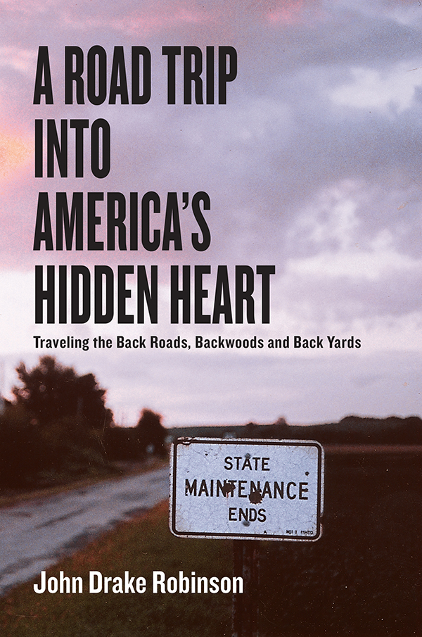Book cover with road and maintenance sign.
